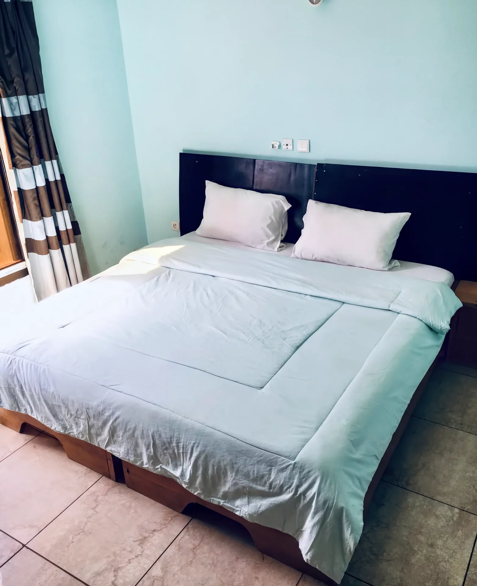 Chambre lumineuse et climatisée